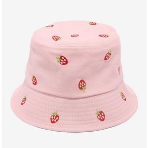Hot Topic Strawberry Bucket Hat!